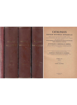 Gombos Ferenc - Catalogus fontium historiae Hungaricae I-IV. Gombos Ferenc - Catalogus fontium historiae Hungaricae I-IV., Budapest 1937 antikvár könyv