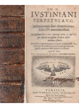  - Iustiniani Institutionum sive elementorum