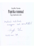 Zsuffa Tünde - Paprika rummal (dedikált)