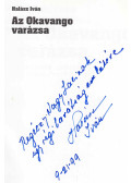 Halász Iván - Az Okavango varázsa (dedikált)