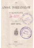 Zichy Antal - Az angol forradalom története
