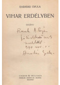 Barabás Gyula - Vihar Erdélyben (dedikált)