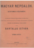 Bartalus István - Magyar népdalok V.