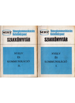 Szecskó Tamás, Szépe György - Nyelv és kommunikáció I-II. Szecskó Tamás, Szépe György - Nyelv és kommunikáció I-II., Budapest 1969 antikvár könyv