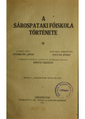 Szombáthi János - A sárospataki főiskola története