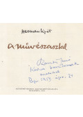 Herman Lipót - A művészasztal (dedikált)