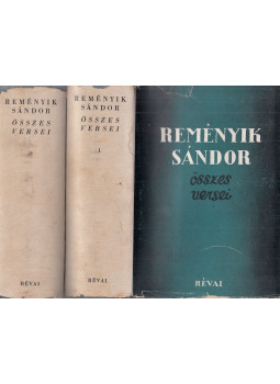 Reményik Sándor - Reményik Sándor összes versei I-II., Budapest 1943 antikvár könyv