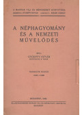Györffy István - A néphagyomány és a nemzeti művelődés
