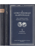 Hettner, Alfred - A leíró földrajz alapvonalai I-II.