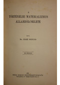 Dr. Jászi Oszkár - A történelmi materializmus állambölcselete