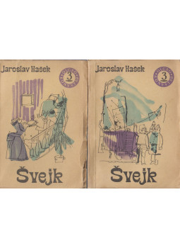 Jaroslav Hasek - Svejk I-II., Budapest 1960 antikvár könyv