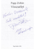 Papp Zoltán - Visszaélet (dedikált)