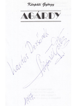 Kárpáti György - Agárdy (dedikált) Kárpáti György - Agárdy (dedikált), Budapest 0 antikvár könyv