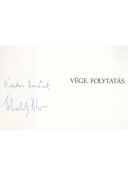 Esterházy Péter, Czeizel Balázs - Biztos kaland (dedikált) Esterházy Péter, Czeizel Balázs - Biztos kaland (dedikált), Budapest 1989 antikvár könyv