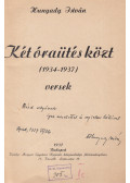 Hunyady István - Két óraütés közt (dedikált)