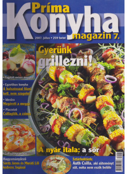 Hargitai György - Príma Konyha magazin 2007. július, Budapest 2007 antikvár könyv