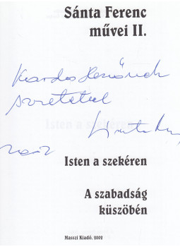 Sánta Ferenc - Sánta Ferenc művei II. (dedikált), null 2002 antikvár könyv