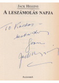 Jack Higgins - A leszámolás napja (dedikált)