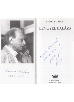 Kiszely Gábor - Lengyel Balázs (kétszeresen dedikált) Kiszely Gábor - Lengyel Balázs (kétszeresen dedikált), Budapest 1998 antikvár könyv