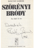 Koltay Gábor - Szörényi - Bródy (dedikált)