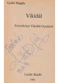 Győri Magda - Vikidál (dedikált)