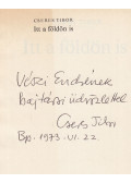 Cseres Tibor - Itt a földön is (dedikált)