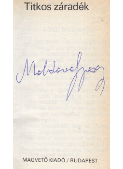 Moldova György - Titkos záradék (aláírt)