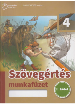 Falusiné Varga Tünde - Szövegértés munkafüzet 4. évfolyam II. kötet, Budapest 2020 antikvár könyv