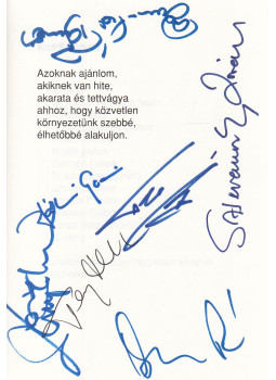Juhász Előd - Popművészek természetközelben (sokszorosan aláírt), Budapest 1993 antikvár könyv