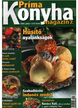 Hargitai György - Príma Konyha magazin 2005. július Hargitai György - Príma Konyha magazin 2005. július, Budapest 2005 antikvár könyv