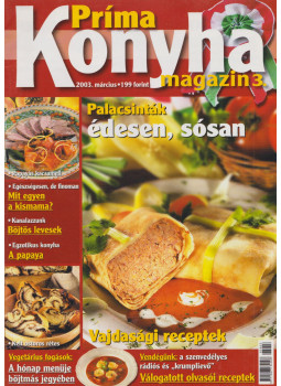 Hargitai György - Príma Konyha magazin 2003. március Hargitai György - Príma Konyha magazin 2003. március, Budapest 2003 antikvár könyv