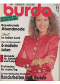 Susanne Reinl (szerk.),Ingrid Küderle (szerk.) - Burda 1989/11. November (német)