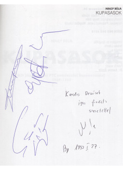 Nagy Béla - Kupasasok (dedikált, sokszorosan aláírt), Budapest 1998 antikvár könyv