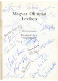 Rózsaligeti László - Magyar olimpiai lexikon (sokszorosan aláírt)