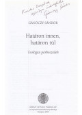Gánóczy Sándor - Határon innen, határon túl (dedikált)