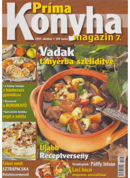 Hargitai György - Príma konyha magazin 2001. október, null 2001 antikvár könyv