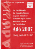 Dr. Herich György - Adó 2007 magyarázatok