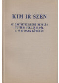 Kim Ir Szen - Az osztályszellemű nevelés további fokozásáról a párttagok körében