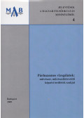 Muhariné Szabó Szilvia - Párhuzamos vizsgálatok: művészet, művészetközvetítő képzési területek szakjai