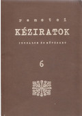 Oláh János - Remetei kéziratok 6. - 1992/1.