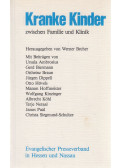 Becher, Werner - Kranke Kinder zwischen Familie und Klinik