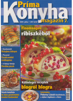 Hargitai György - Príma Konyha magazin 2009. július, Budapest 2009 antikvár könyv