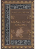 Eötvös József - B. Eötvös József emlék- és ünnepi beszédei