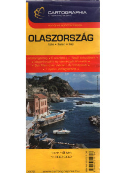  - Olaszország / Italy 1 : 800000, Budapest 2006 antikvár könyv