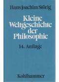 Störig, Hans Joachim - Kleine Weltgeschichte der Philosophie