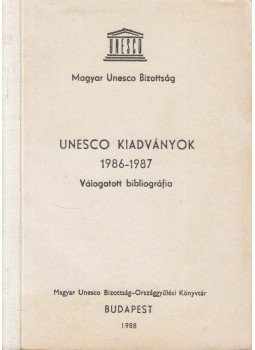 Balkay Bálintné - UNESCO kiadványok 1986-1987, Budapest 1988 antikvár könyv