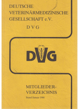 Dr. Anton Mayr, Dr. Habermehl, K.-H. - Mitglieder-Verzeichnis - Stand Januar 1986, Giessen 1986 antikvár könyv