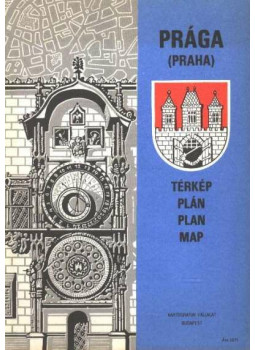 Domokos György, Szép János - Prága térkép Domokos György, Szép János - Prága térkép, Budapest 1987 antikvár könyv