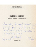 Koltai Tamás - Színről színre (dedikált)