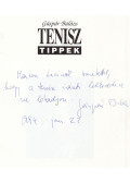 Gáspár Balázs - Tenisz tippek (dedikált)